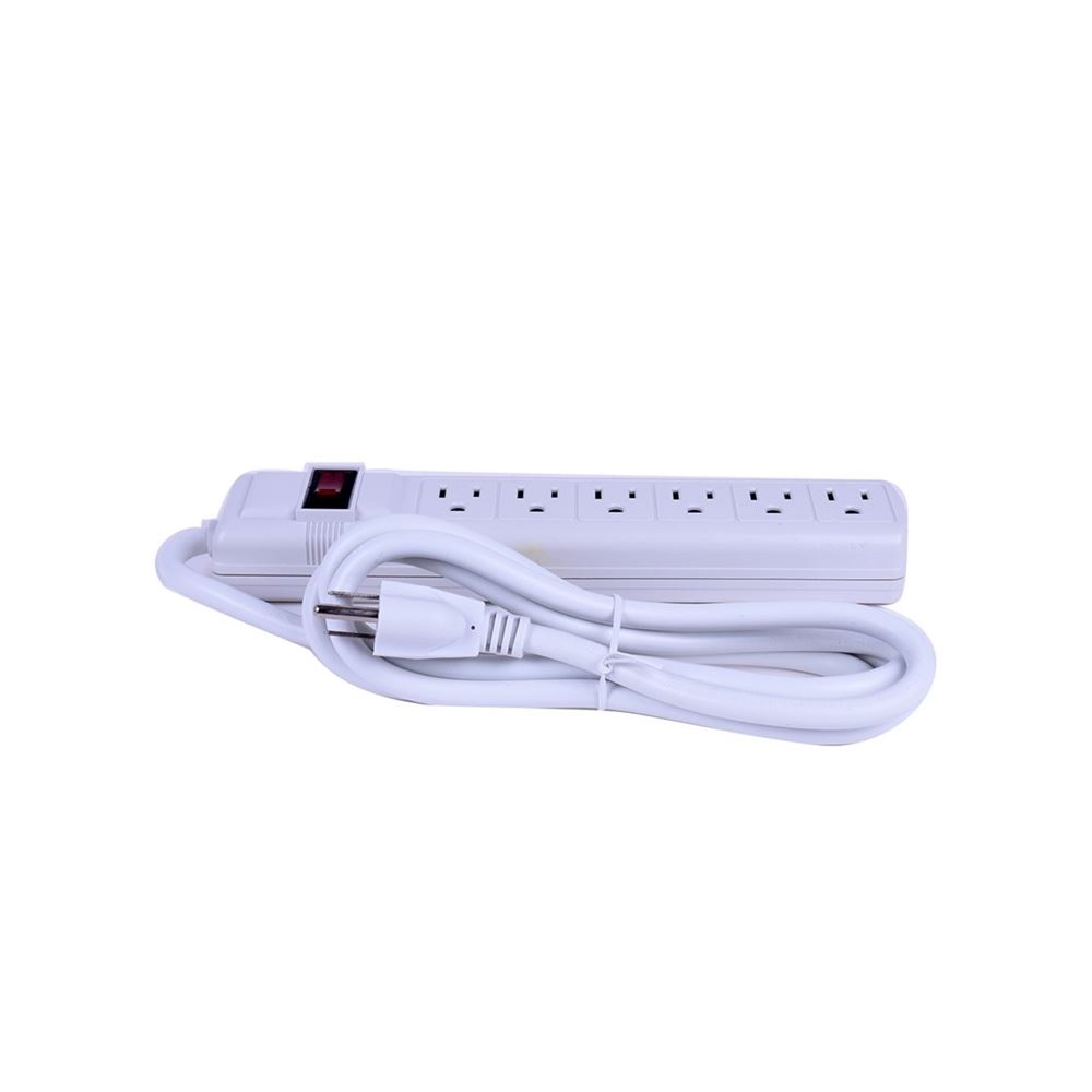 Power Bar w / Surge 6FT 6 Outlet 280 Joules
