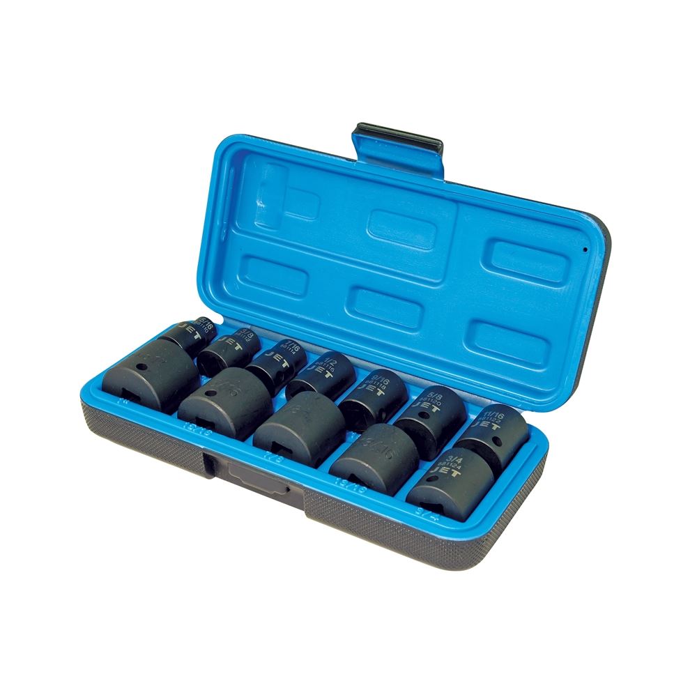 610207 12 Pc 3/8 Dr S.a.e. Impact Socket Set - 6 P