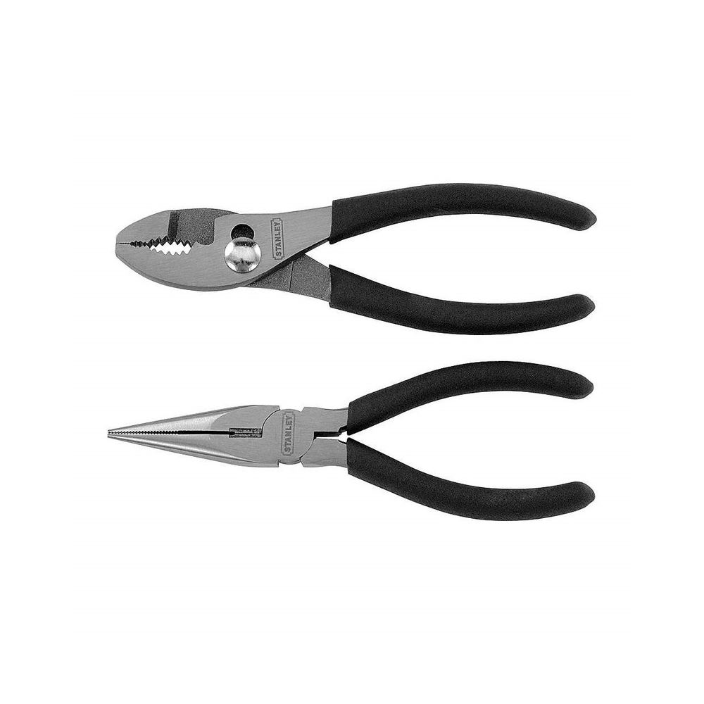 84-212 6in Slip Joint And Needle Nose Plier Set