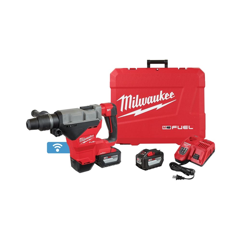 2718-22HD M18 FUEL 18 Volt Lithium-Ion Brushless Cordless 1-3/4 in. SDS MAX Rotary  Hammer with One Key Kit
