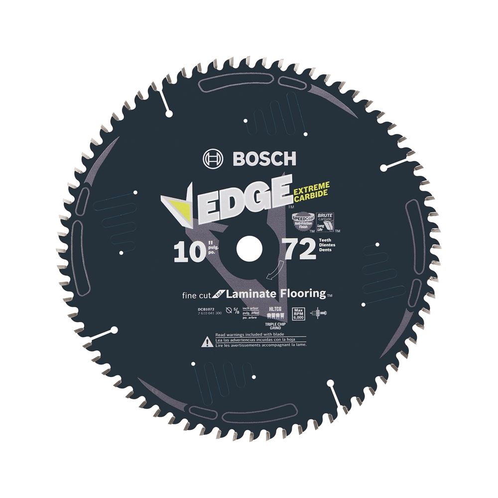 Bosch | DCB1072 10 In. 72 Tooth Edge Circular Saw