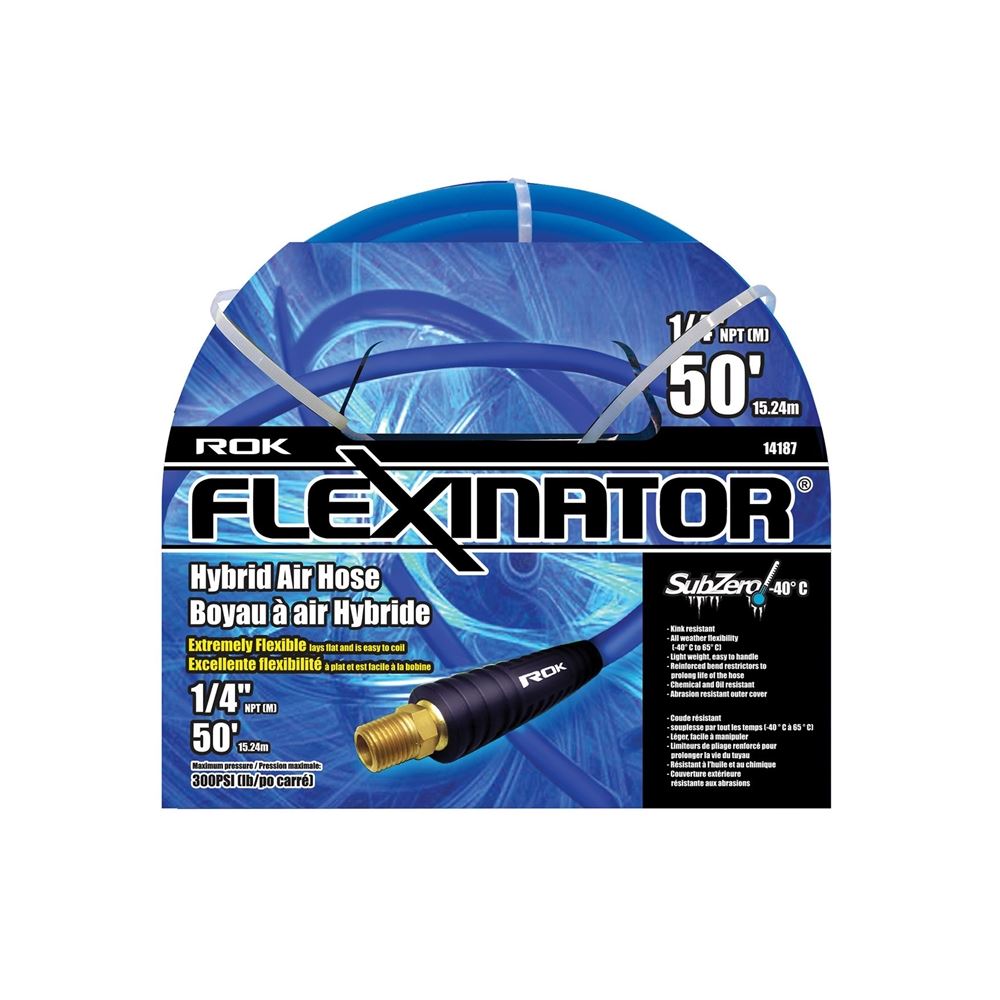FLEX-14187 1/4 in x 50 Ft FLEXINATOR Hybrid Air Ho