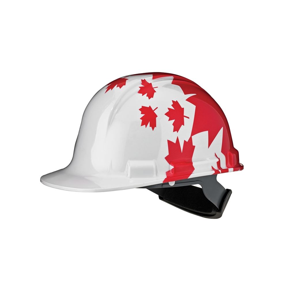 HP341RCAN White Canada Graphic Hard Hat