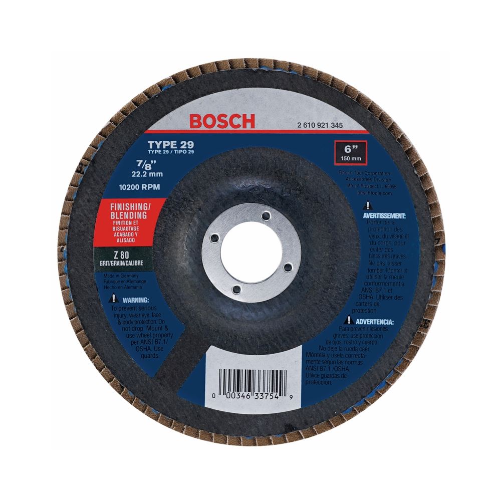 Bosch | FD2960080 6 In. 7/8 In. Arbor Type 29 80 G