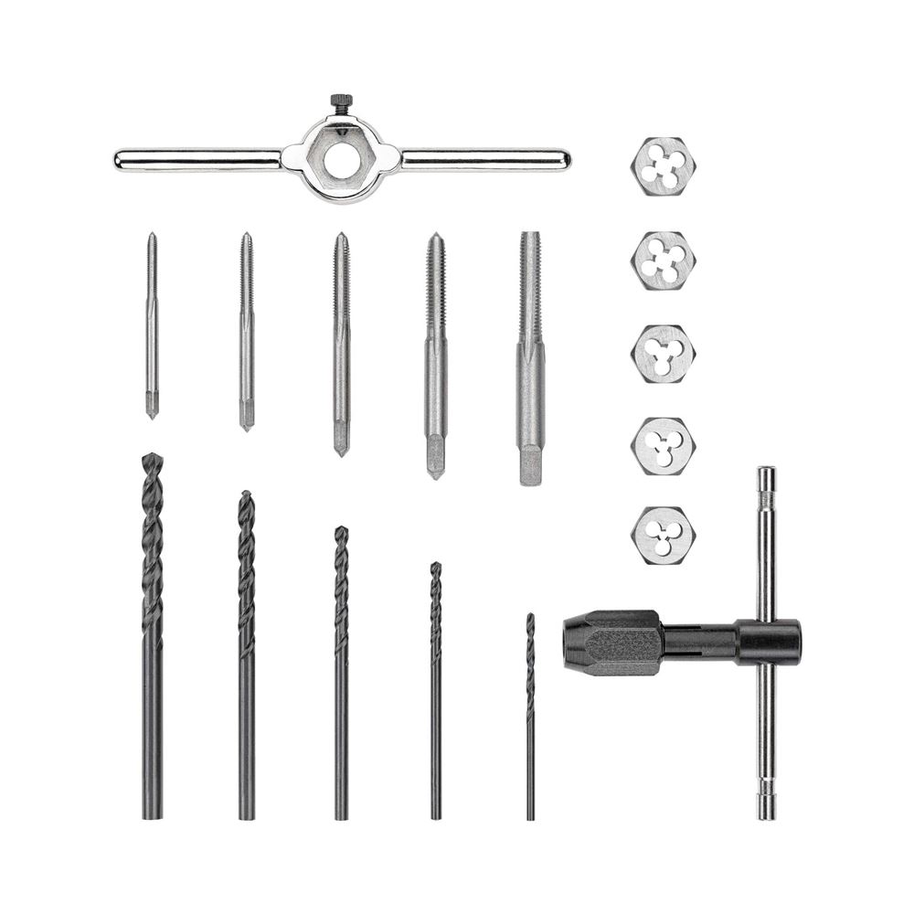DWA1450 17 piece Metric Tap and Small Hexagon Die