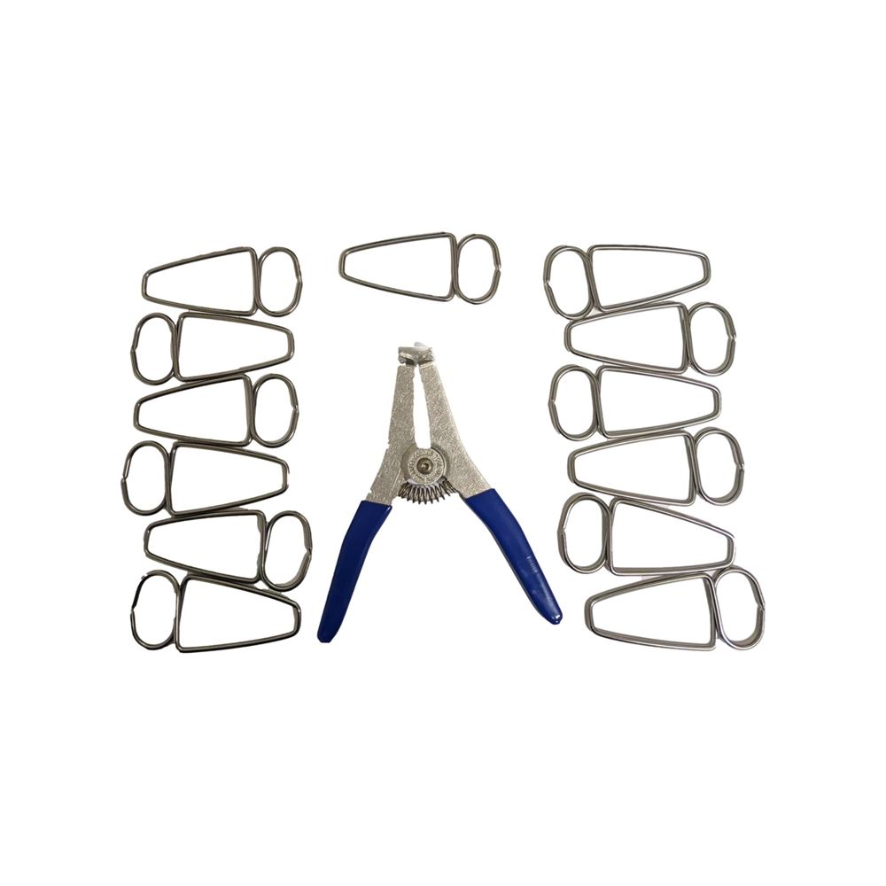 COL-13CLAMP-KIT 13 PACK MITER CLAMPS AND PLIERS KI