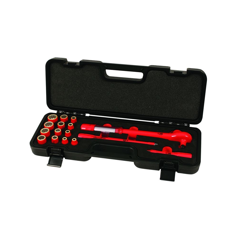 Insulated 3/8in Drive Ratcheting Torque Wrench Inc