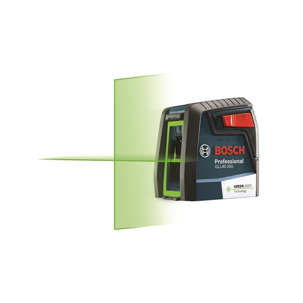Bosch | GLL40-20G Green-Beam Self-Leveling Cross-L