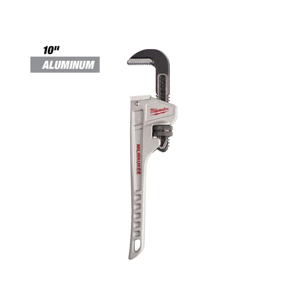 48-22-7210 10in Aluminum Pipe Wrench