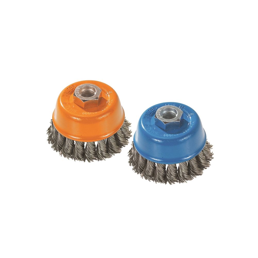 13F314 3in X 5/8in-11 STAINLESS STEEL CUP BRUSH KN