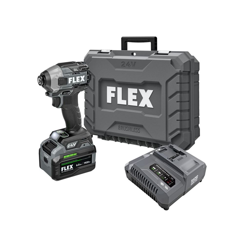 FX1371A-1H 24V 1/4 in Quick Eject Hex Impact Drive