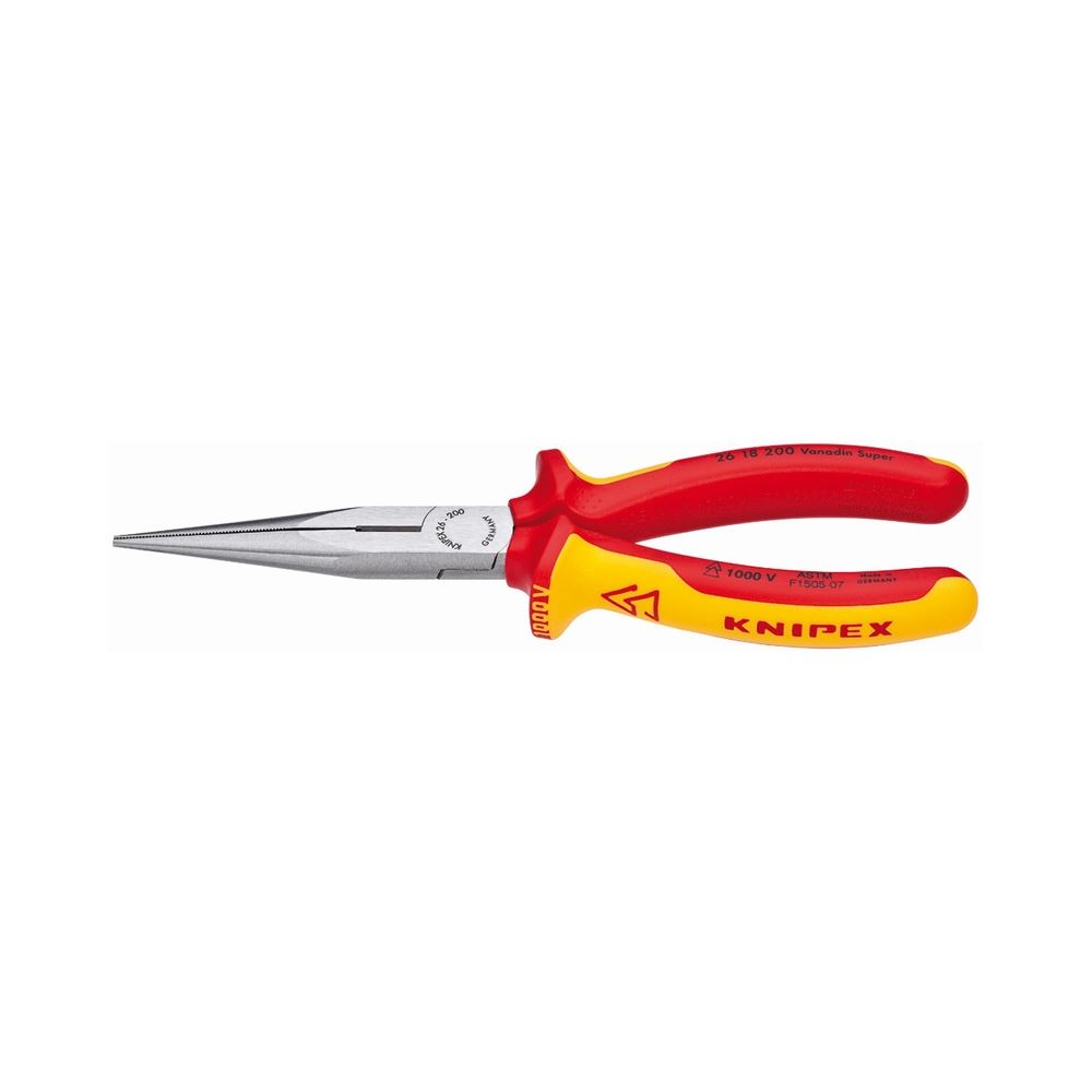 26 18 200 SBA 8in Long Nose Pliers with Cutter-100