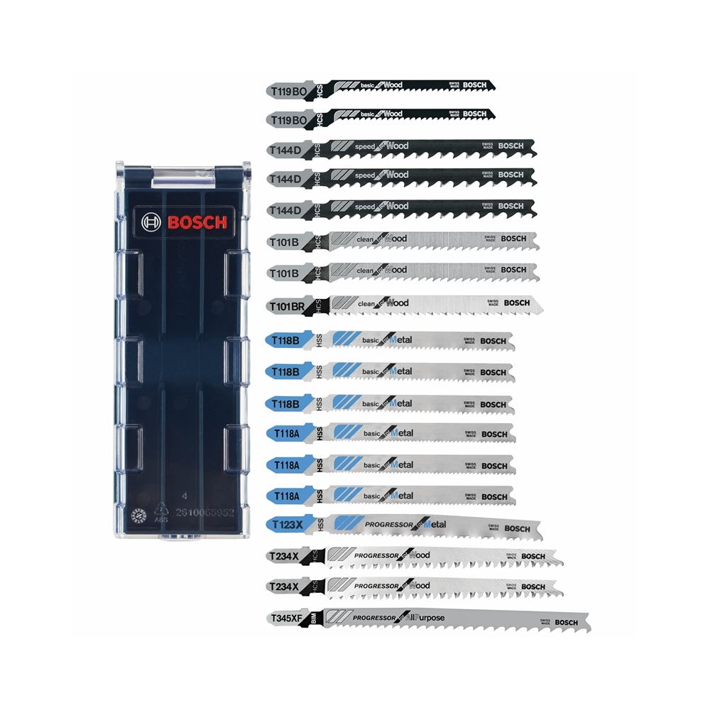 Bosch | T18CHCL 18 pc. T-Shank Wood and Metal Cutt