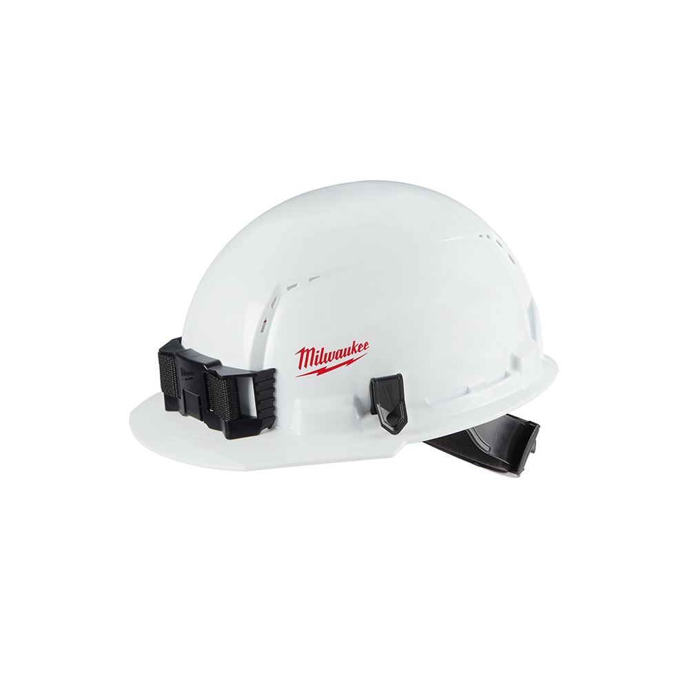 Milwaukee 48-73-1001 Front Brim Vented Hard Hat with BOLT Accessories  Type Class C (Small Logo)