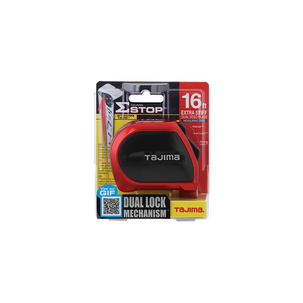 SS-16BW Sigma Stop Tape Measure 16 FT (SAE)