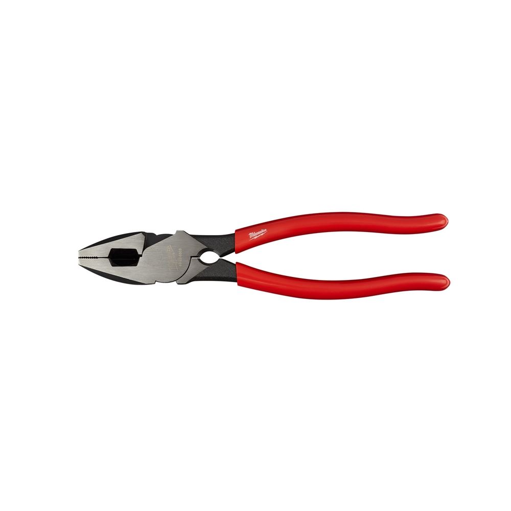 Milwaukee 48-22-6503 9 in High-Leverage Lineman Pliers with Thread Cleaner