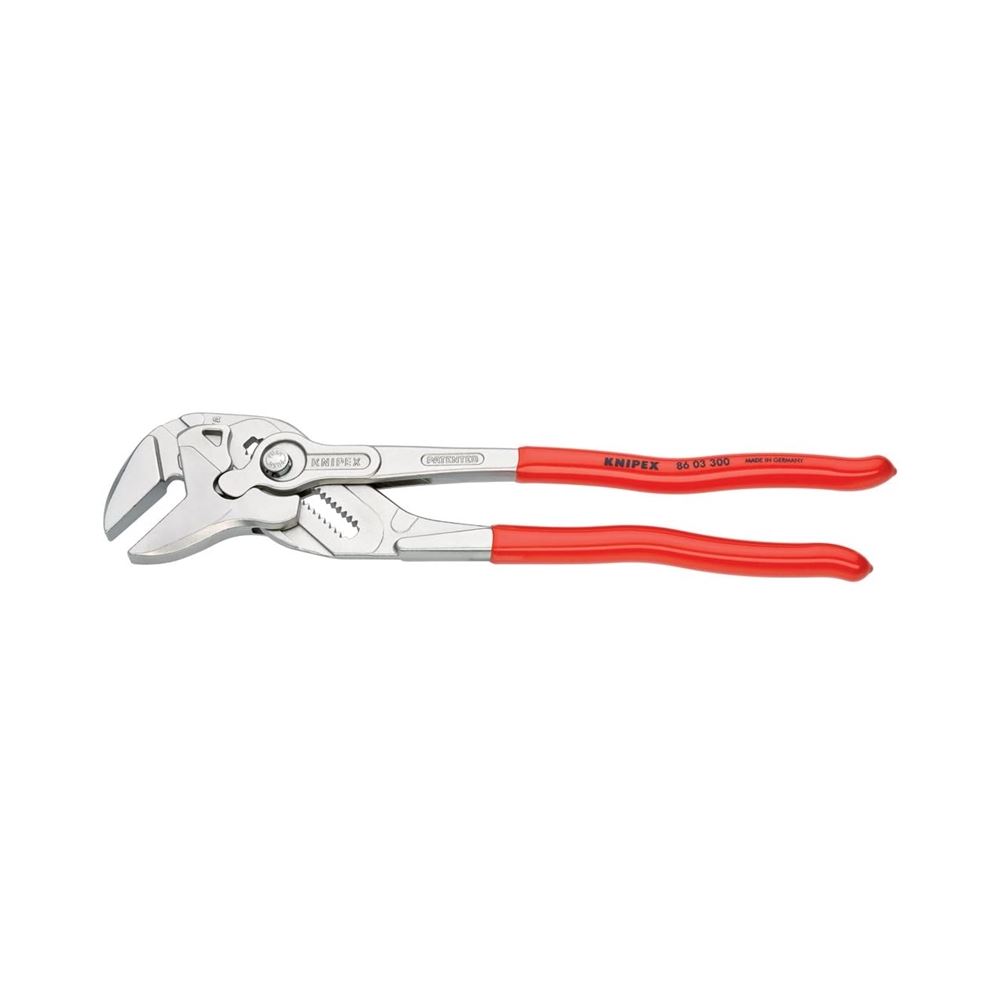 KNIPEX 86 03 300 SBA 12 in Pliers Wrench, Chrome
