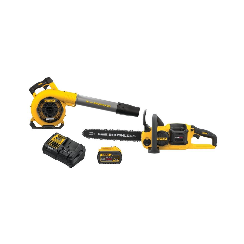 DCKO667X1 60V MAX Chainsaw and Blower Combo Kit