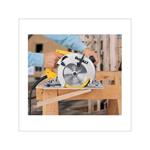 DW364 7  14 184 mm Circular Saw With Rear Pivot Depth of Cut Adjustment and Electric Brake 4