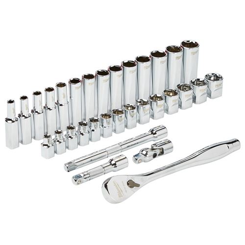 48-22-9508 3/8in Drive 32pc Ratchet and Socket-2