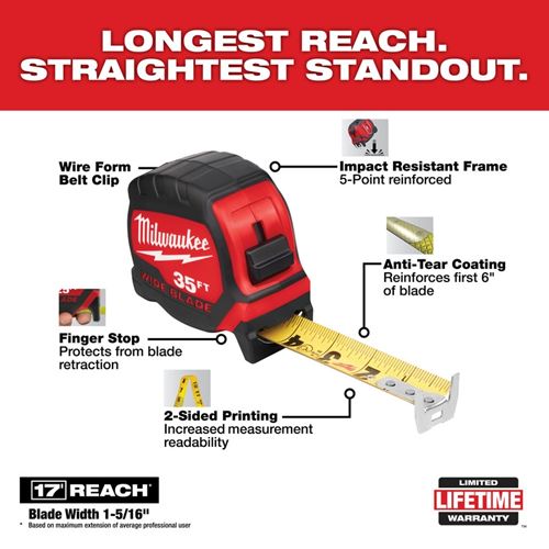 48-22-0235 35FT Wide Blade Tape Measure-4