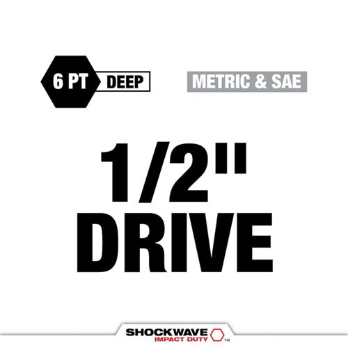 49-66-7833 SHOCKWAVE Impact Duty 1/2 Drive SAE-2