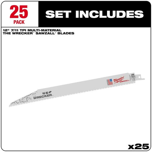 48-00-8711 WRECKER Multi-Material SAWZALL Blade-2