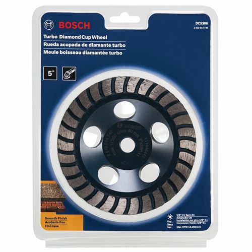 Bosch | DC530H 5 In. Turbo Row Diamond Cup Wheel-2