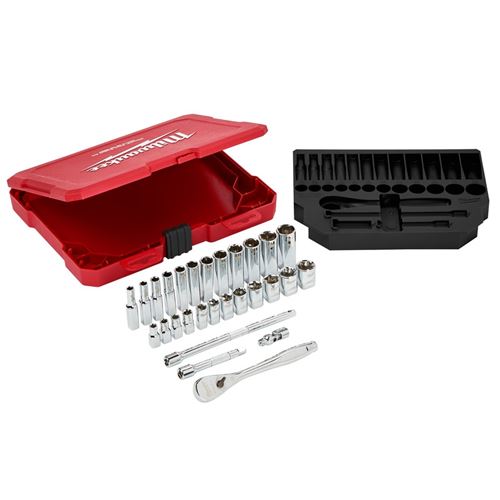 48-22-9504 1/4in Drive 28pc Ratchet and Socket-4