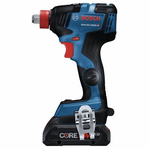 Bosch GDX18V-1800CB25 18V EC Brushless Connected-Ready Freak 1/4 In. and 1/2 In. Two-In-One Bit/Sock