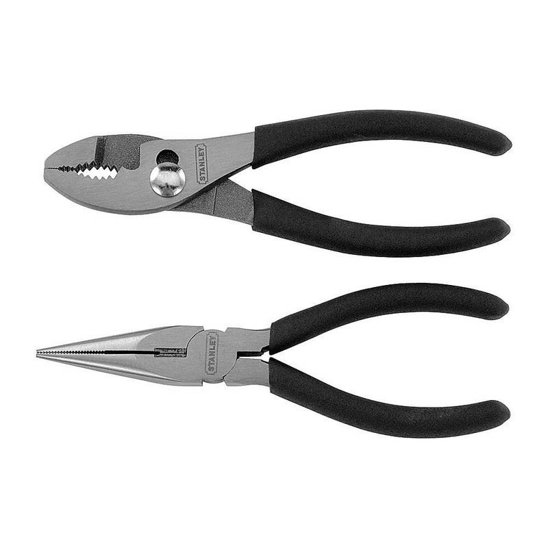84-212 6in Slip Joint And Needle Nose Plier Set