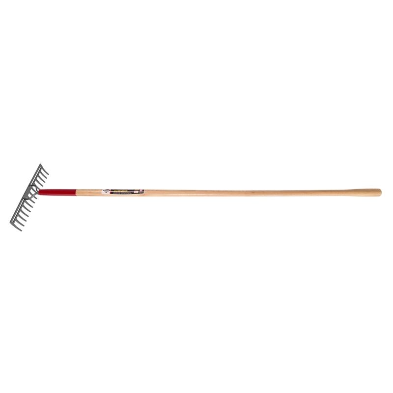 Garant GCR14 Double-back level rake, wood handle