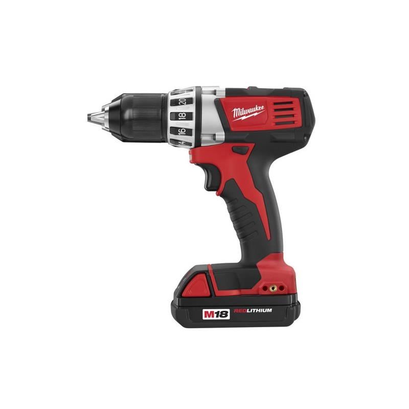 Milwaukee | 2601-22 18V Lithium-Ion Compact Drill Driver Kit