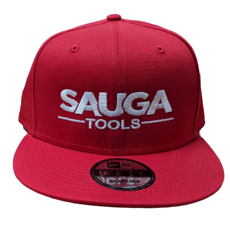 Sauga Tools New Era 9Fifty Red Snap Back